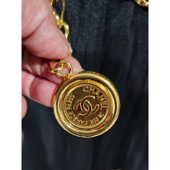 Chanel Vintage Double Chain Belt - Picture 5 of 9